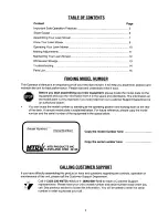 Preview for 2 page of Yard Machines 11A-418 Series Operator'S Manual