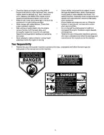 Preview for 5 page of Yard Machines 11A-418 Series Operator'S Manual