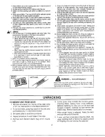 Preview for 3 page of Yard Machines 1365670G088 Owner'S Manual