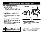 Предварительный просмотр 14 страницы Yard Machines 2800M Operator'S Manual