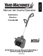 Preview for 33 page of Yard Machines 31A-020-900 Operator'S Manual