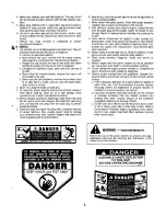 Preview for 3 page of Yard Machines 400 SERIES Owner'S Manual