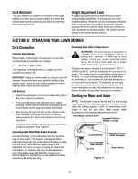 Preview for 10 page of Yard Machines 407 Operator'S Manual