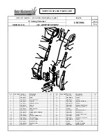 Preview for 1 page of Yard Machines 41CA025P900 Service Spare Parts List