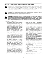 Preview for 3 page of Yard Machines 520 Series Operator'S Manual