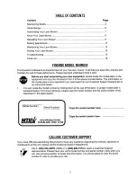 Preview for 2 page of Yard Machines 530 series Operator'S Manual