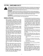 Preview for 3 page of Yard Machines 530 series Operator'S Manual