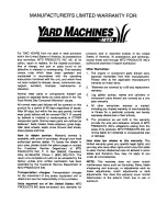 Предварительный просмотр 12 страницы Yard Machines 587 Operator'S Manual