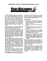 Preview for 12 page of Yard Machines 588 Operator'S Manual