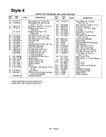 Предварительный просмотр 7 страницы Yard Machines 690-699 Series Illustrate Parts List