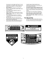 Preview for 5 page of Yard Machines 690 Thru 699 Operator'S Manual