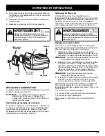 Предварительный просмотр 33 страницы Yard Machines 769-02280 Operator'S Manual