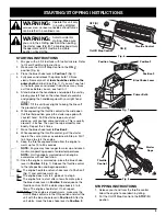 Предварительный просмотр 9 страницы Yard Machines 769-02636 Operator'S Manual