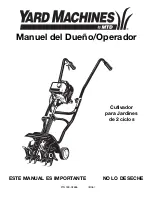 Предварительный просмотр 41 страницы Yard Machines 769-02636 Operator'S Manual