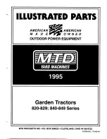 Preview for 1 page of Yard Machines 820-829 Series Manual