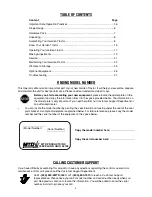 Preview for 2 page of Yard Machines 820 Thru 829 Operator'S Manual