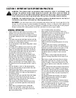 Preview for 3 page of Yard Machines 820 Thru 829 Operator'S Manual