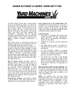 Preview for 28 page of Yard Machines E765F Operator'S Manual