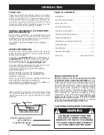 Preview for 2 page of Yard Machines MCT333601 Operator'S Manual