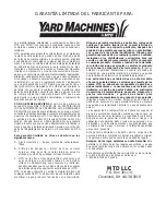 Предварительный просмотр 56 страницы Yard Machines MCT333601 Operator'S Manual