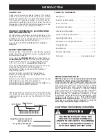 Preview for 2 page of Yard Machines MCT33360E Operator'S Manual