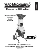 Предварительный просмотр 15 страницы Yard Machines MTD1400K Operator'S Manual