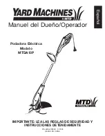 Предварительный просмотр 35 страницы Yard Machines MTDA13P Operator'S Manual