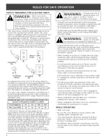 Preview for 4 page of Yard Machines Snow Fox 31A-040-000 Operator'S Manual