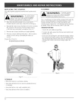 Preview for 12 page of Yard Machines Snow Fox 31A-040-000 Operator'S Manual