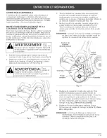 Preview for 25 page of Yard Machines Snow Fox 31A-040-000 Operator'S Manual