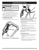 Предварительный просмотр 9 страницы Yard Machines Snow Fox 769-00858 (8/03) Operator'S Manual