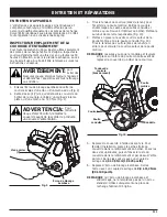 Предварительный просмотр 25 страницы Yard Machines Snow Fox 769-00858 (8/03) Operator'S Manual