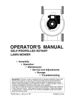 Yard Machines Y160Y21R Operator'S Manual preview