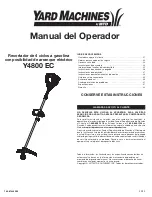 Предварительный просмотр 21 страницы Yard Machines Y4700 EC Operator'S Manual