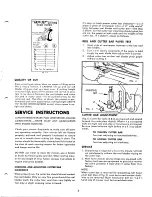 Preview for 5 page of Yard-Man 1040-6 Owners Operating Manual And Parts List