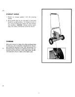 Предварительный просмотр 7 страницы Yard-Man 1040-6 Owners Operating Manual And Parts List