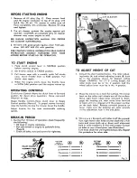 Предварительный просмотр 4 страницы Yard-Man 1040-9 Operating Manual And Parts List