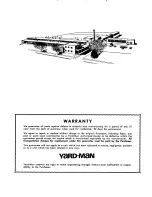 Предварительный просмотр 12 страницы Yard-Man 1040-9 Operating Manual And Parts List