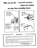 Preview for 12 page of Yard-Man 1050-6 Owners Operating Manual And Parts List