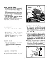 Preview for 4 page of Yard-Man 1050-7 Operating Manual And Parts List