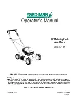 Yard-Man 107 Operator'S Manual preview