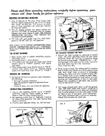 Предварительный просмотр 3 страницы Yard-Man 1070-4 Operating Instructions And Parts List Manual