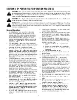 Preview for 3 page of Yard-Man 109T Operator'S Manual