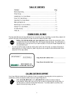 Preview for 2 page of Yard-Man 11A-589 Series Operator'S Manual