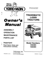 Yard-Man 13648C Owner'S Manual предпросмотр