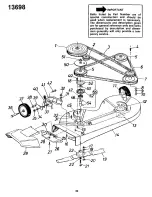 Предварительный просмотр 30 страницы Yard-Man 13698U Owner'S Manual