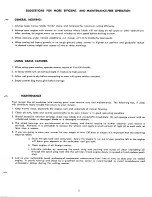 Preview for 3 page of Yard-Man 2270-0 Owners Operating Manual And Parts List