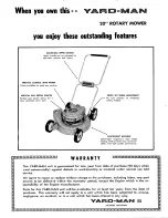 Preview for 8 page of Yard-Man 2270-0 Owners Operating Manual And Parts List