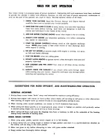 Preview for 2 page of Yard-Man 2280-2 Operating Manual And Parts List