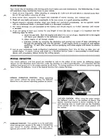 Preview for 3 page of Yard-Man 2280-2 Operating Manual And Parts List